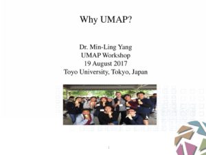 thumbnail of UMAP Workshop #3 – By Dr. Min-Ling Yang